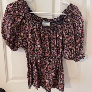Old navy peplum shirt